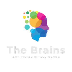 Logo The Brains Branco